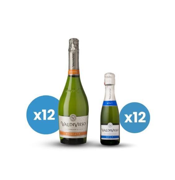 Pack Valdivieso Moscato + Botellines
