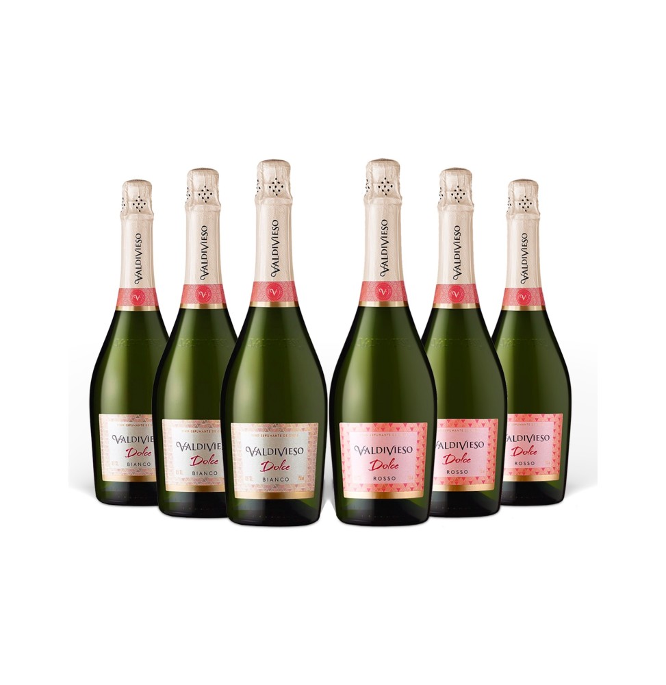 Pack Mix Espumantes Valdivieso Dolce 6 x 750cc Pack Mix Espumantes Valdivieso Dolce 6 x 750cc