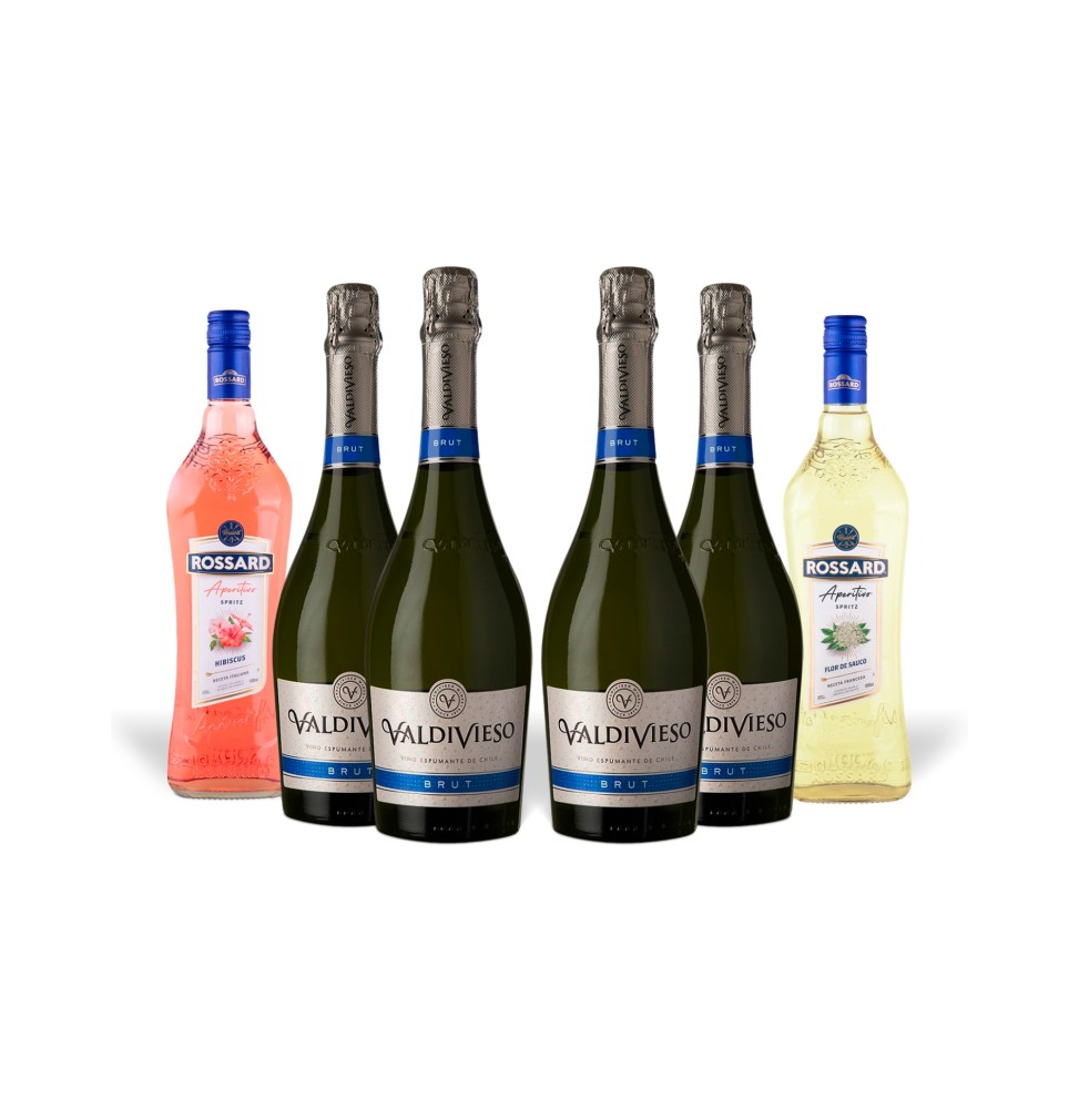 Pack Spritz Rossard Hibiscus Sauco Espumante