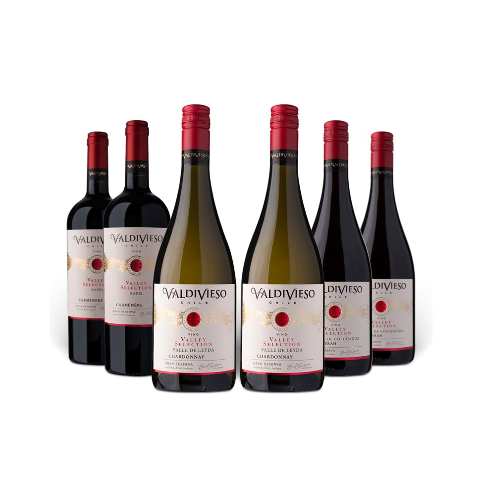 Encuentra pack de Vinos Valdivieso Valley Selection Gran Reserva aquí Encuentra pack de Vinos Valdivieso Valley Selection Gran Reserva aquí