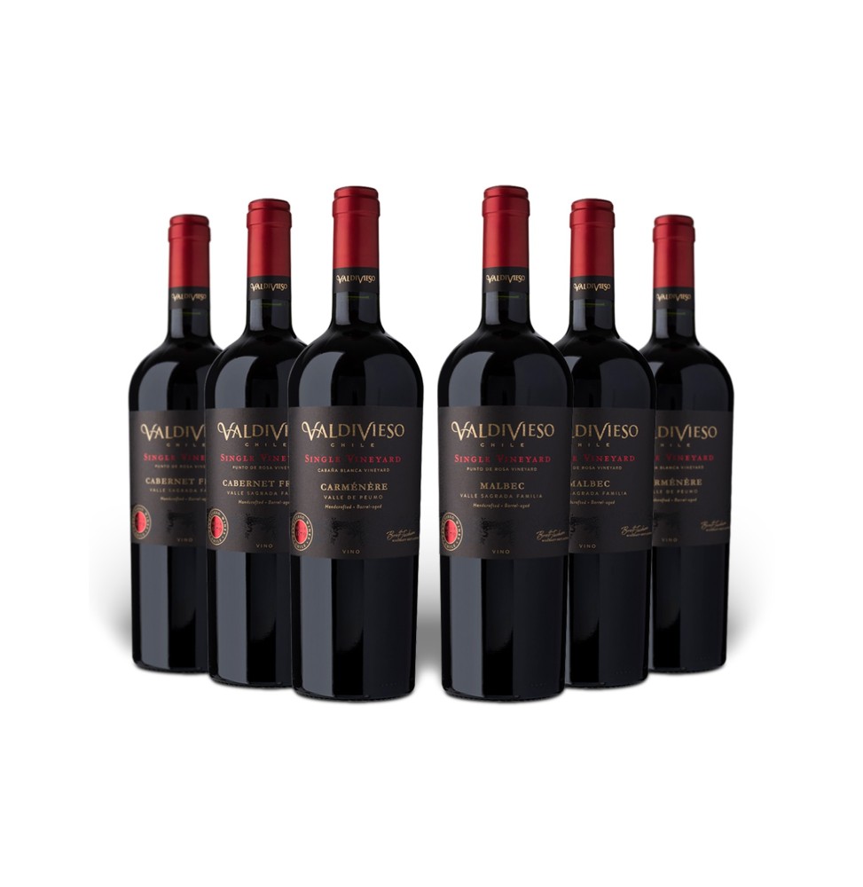 Pack de Vinos Valdivieso Single Vineyard. Encuentra el tuyo en Tienda Valdivieso. Pack de Vinos Valdivieso Single Vineyard. Encuentra el tuyo en Tienda Valdivieso.