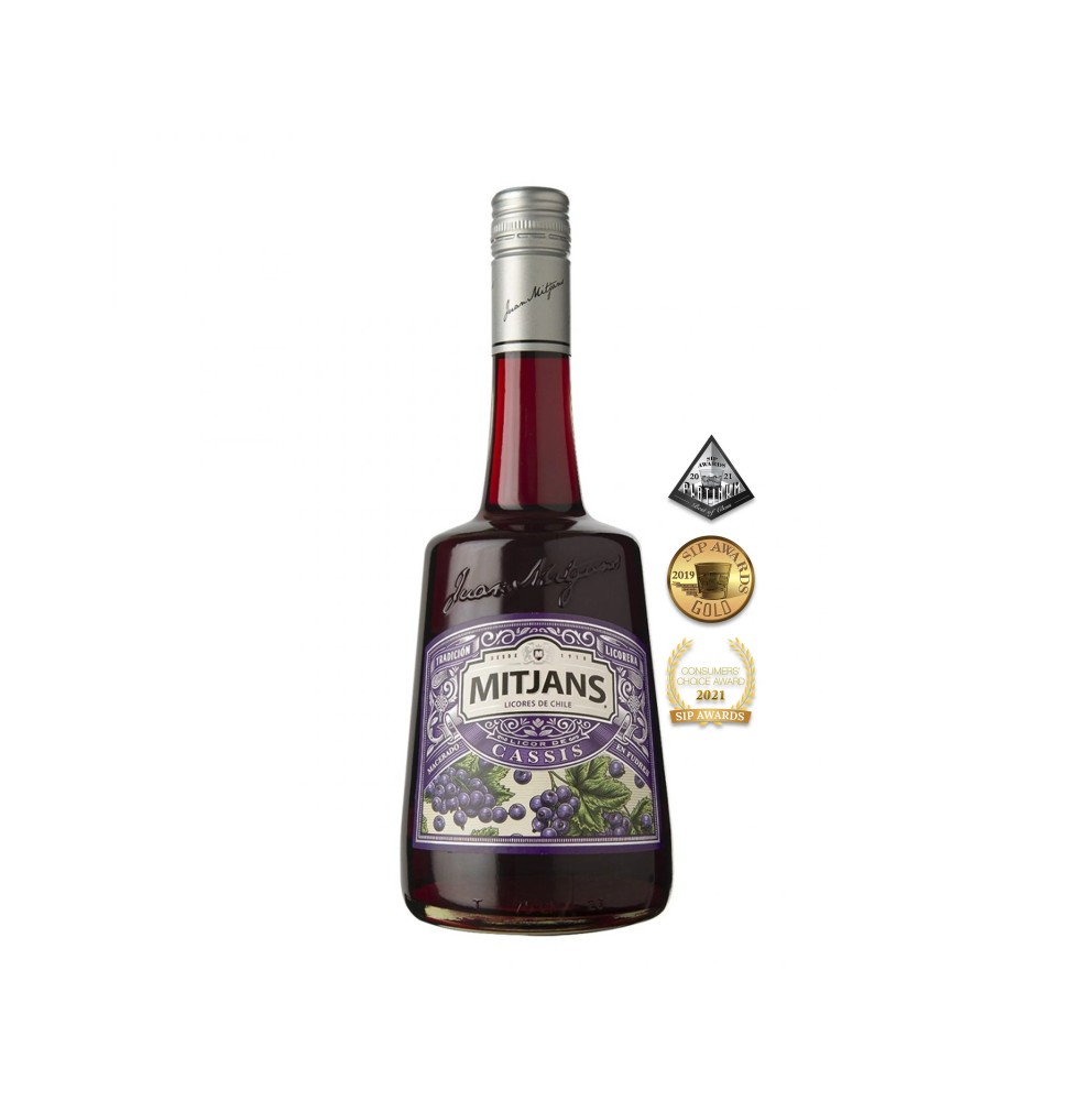 Licor de Cassis Mitjans al mejor precio en Tienda Valdivieso