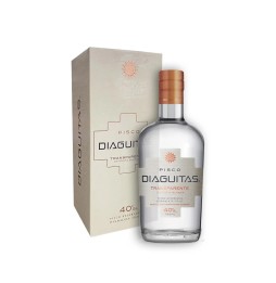 Pisco Diaguitas 40° Transparente 750cc con Estuche