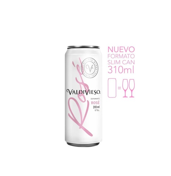 Espumante en Lata Valdivieso Rosé al mejor precio en Tienda Valdivieso