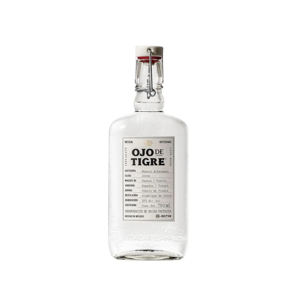 Mezcal Ojo De Tigre Joven Blanco Mezcal Ojo De Tigre Joven Blanco