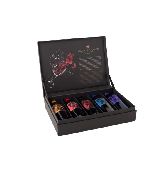 Estuche Caballo Loco 4 Grand Cru + Numerado